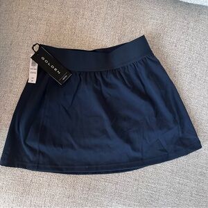 Aritzia Golden Skort NWT